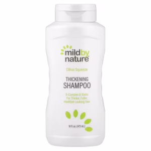 Mild By Nature, Thickening Shampoo, B-Complex + Biotin, Citrus Squeeze, 16 fl oz (473 ml)