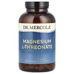 Dr. Mercola, Magnesium L-Threonate, 145 mg, 270 Capsules (48.3 mg per Capsule)