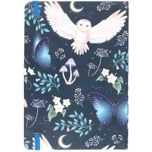Night Flight Owl Notebook - A5 - Image 2