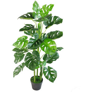 Monstera Artificial Plant - Green / 70cm