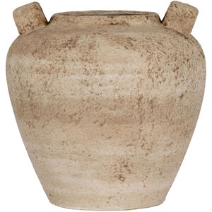 Hill Interiors Terra Double Handle Urn Vase - Brown