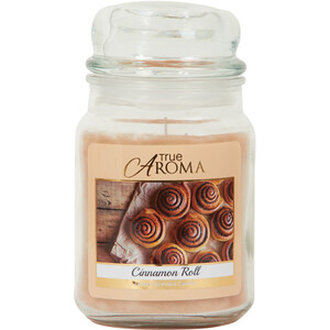 True Aroma Large Mason Jar Candle