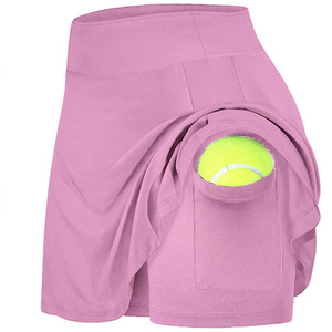 Sleek Sports Skirt Built-in shorts Pocket - Image 2