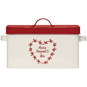 Anglaise Housekeepers Box - Cream