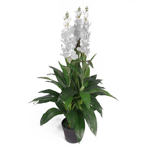 Artificial Cymbidium Orchid Plant - Image 2