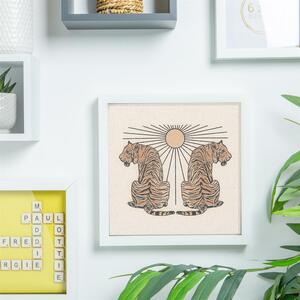 3D Box Photo Frames - 10" x 10" - White