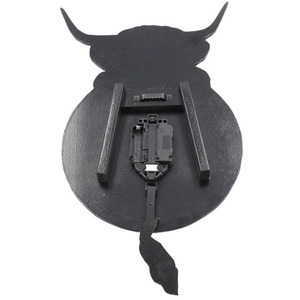 Highland Tickin' Cow Pendulum Wall Clock - H32cm - Image 2