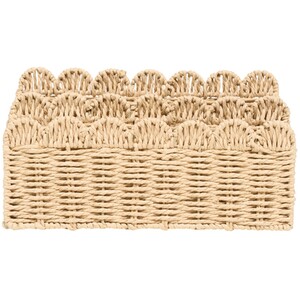 Scalloped Letter Rack - Natural