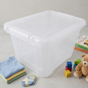 1 x Multipurpose 24-Litre Home & Office Storage Box - Clear