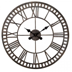 Garden Buxton Wall Clock - Silver
