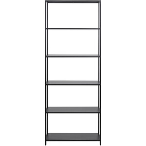Newcastle Tall Bookcase - Black - Image 2