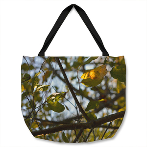 leaves and branches Designer Tote bag - Green