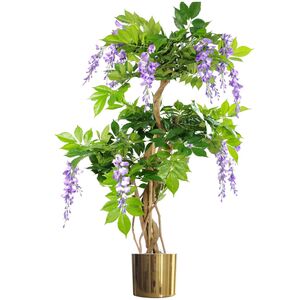 Artificial Purple Wisteria Tree