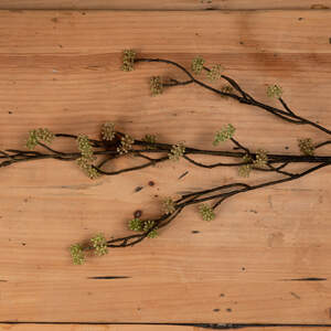 Branch in Bloom Filler Artistic Decor - Green