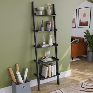 York 5 Tier Ladder Bookcase - Image 2