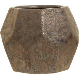 Salvo Small Ceramic Planter - Black