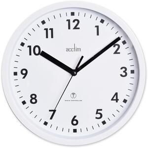 Nardo Radio Controlled Wall Clock White - White