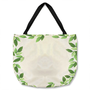 Green Border Tote bag - Green
