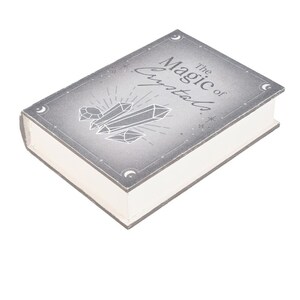 Mystical Crystal Storage Box For Home Organization - Grey - Image 3