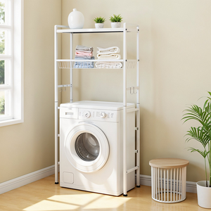 Freestanding Over Washing Machine Storage Unit