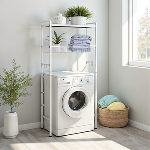 Freestanding Over Washing Machine Storage Unit - Image 2